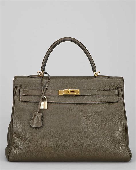 hermes vert bronze